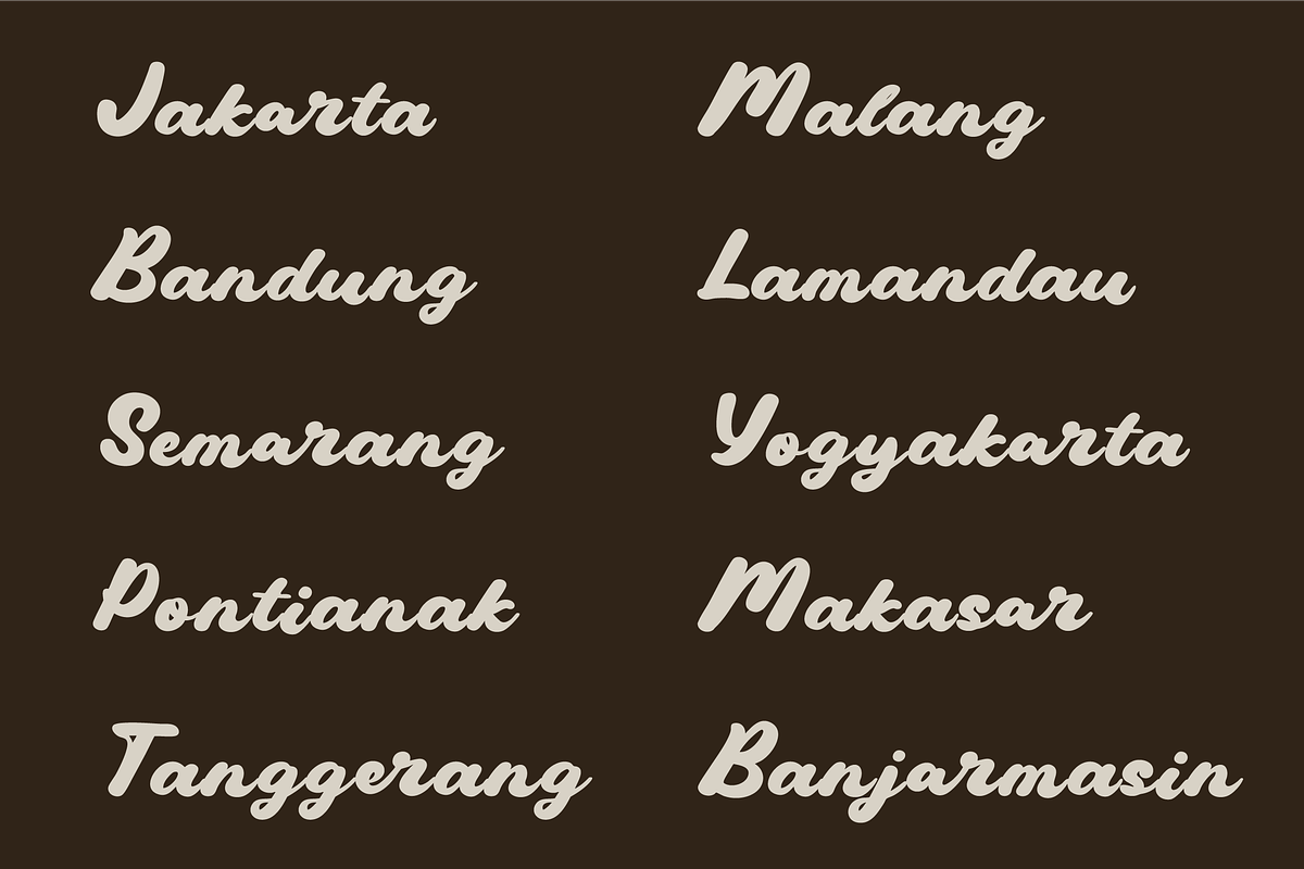 Gestclo - Vintage Script Fonts, a Script Font by Randi Irvan | Rvandtype (Photo 9 of 12)