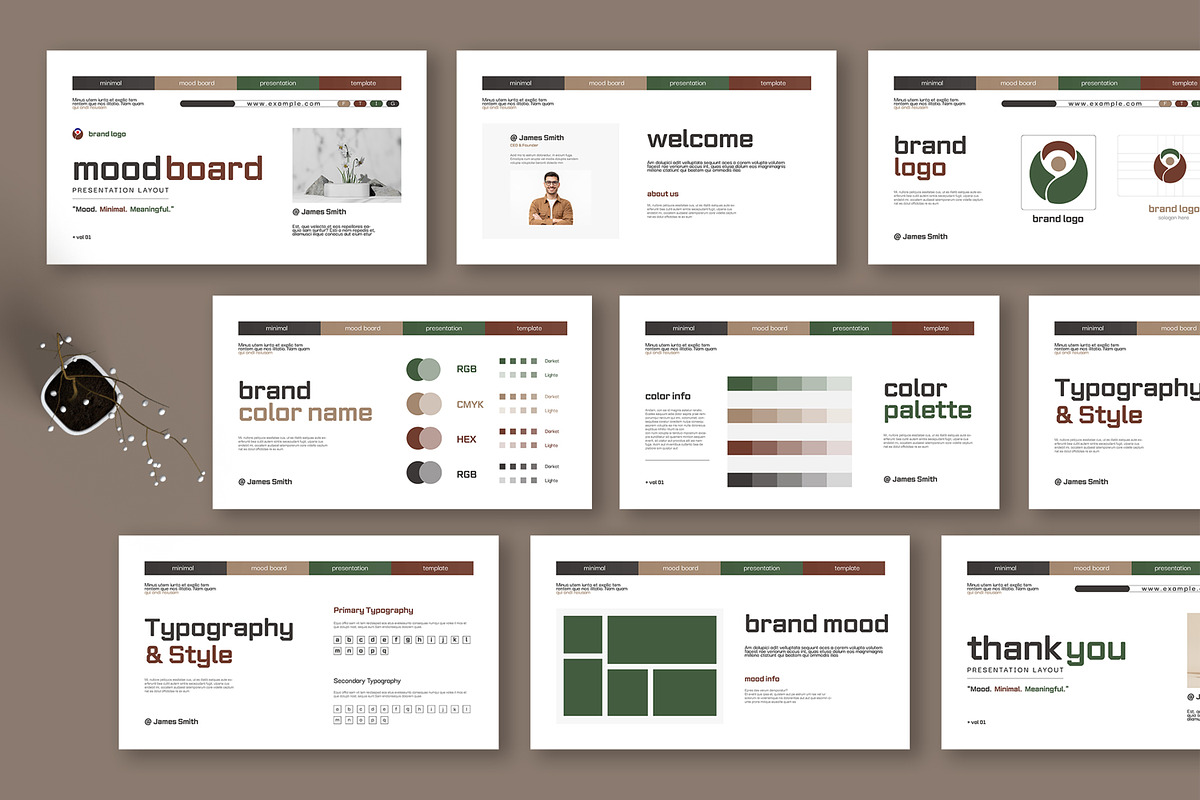 Moodboard Presentation Template