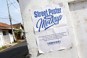 Street Poster Mockup, a Product Mockup by Pitchlook.Studio (Thumbnail 4 of 4)