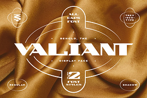 Valiant, a Slab Serif Font by Lateral Design