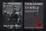 Areus - Celtic Display Font, a Serif Font by Qweera Studio (Thumbnail 4 of 12)