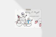 Build Your Own Cute Snowmen, an Illustration by Chelsea Bromley (Thumbnail 6 of 6)