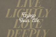 Bardguine Font Duo, a Script Font by Letterhend Studio (Thumbnail 11 of 12)