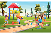 Kids Playground Collection, an Education Illustration by YG Studio (Thumbnail 8 of 8)
