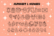 Xmas OTF, a Symbol Font by DREAMs Soul G. (Thumbnail 2 of 2)