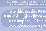 We Need A Holiday! ASAP! :), a Handwritten Font by pizzadudedotdk (Thumbnail 5 of 8)