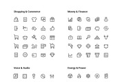 1500 Line Icons Pack, an Outline Icon by WORAKAMON Design Studio (Thumbnail 3 of 18)