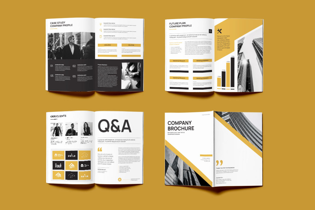 Company Brochure, a Brochure Template by yanindesign (Photo 5 of 5)