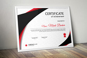 Certificate Word | PSD | AI, a Stationery Template by Curve Design (Thumbnail 1 of 3)