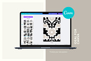 Dark Flowers. 2 | Wall Art Creator, an Object Graphic by Leleka.Store (Thumbnail 15 of 18)