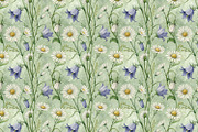 Seamless Pattern Set Meadow Motifs, a Pattern Graphic by Designs by Helen Trupak (Thumbnail 8 of 8)