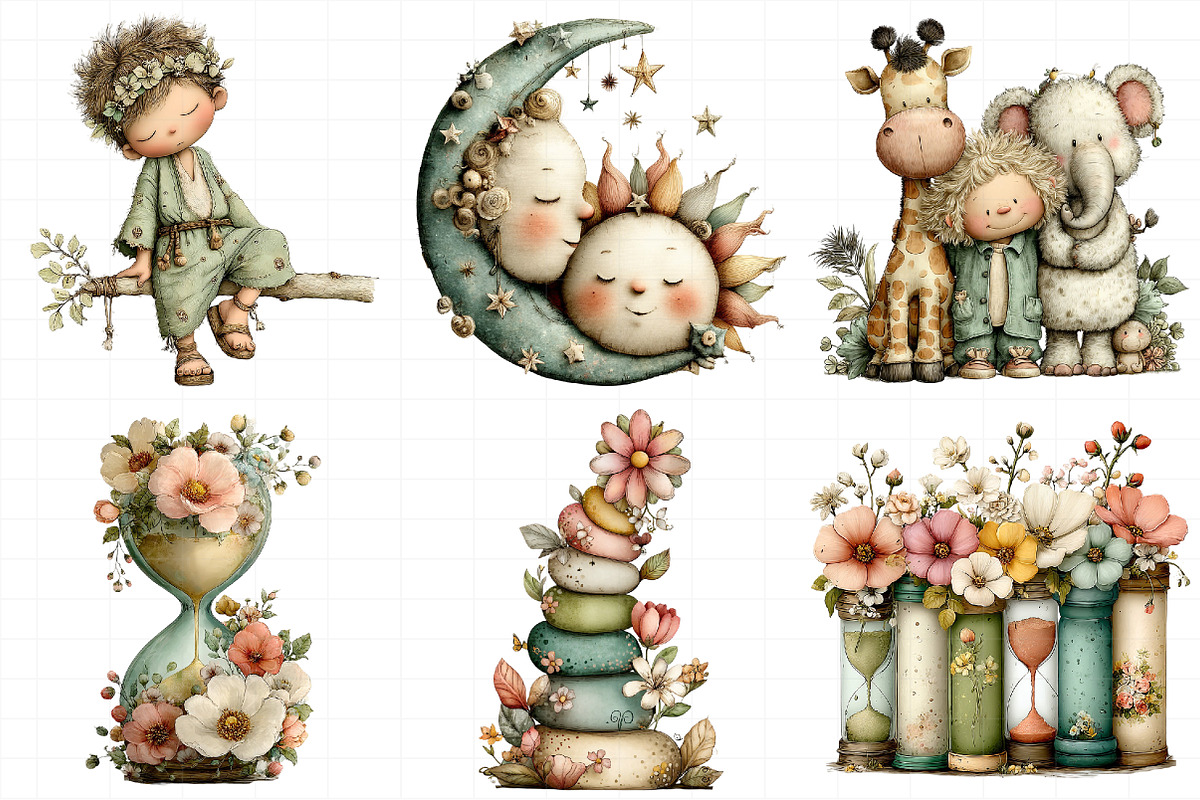 Seven Days Of Creation Clipart, an Illustration by Daily.Designs (Photo 7 of 7)