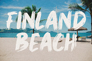 Rickbers Brush Font, a Handwritten Font by Maulana Creative (Thumbnail 2 of 5)