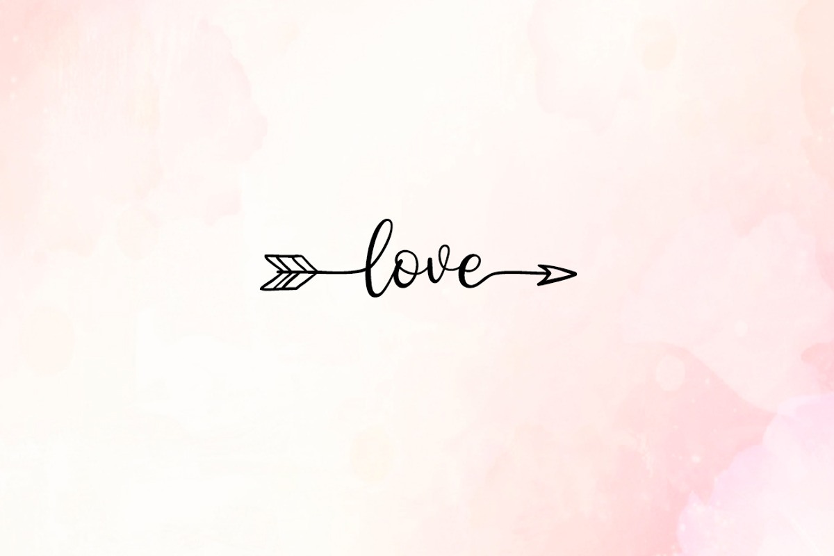 Arrow font, a Script Font by JuliaKJ (Photo 5 of 5)
