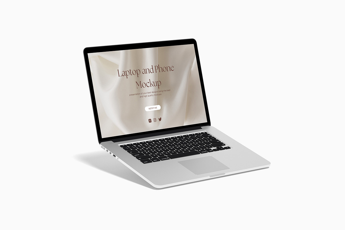 Laptop and Phone Mockups, an iPhone Mockup by zuhraabdullah (Photo 12 of 12)