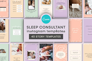 Sleep Consultant Instagram Templates