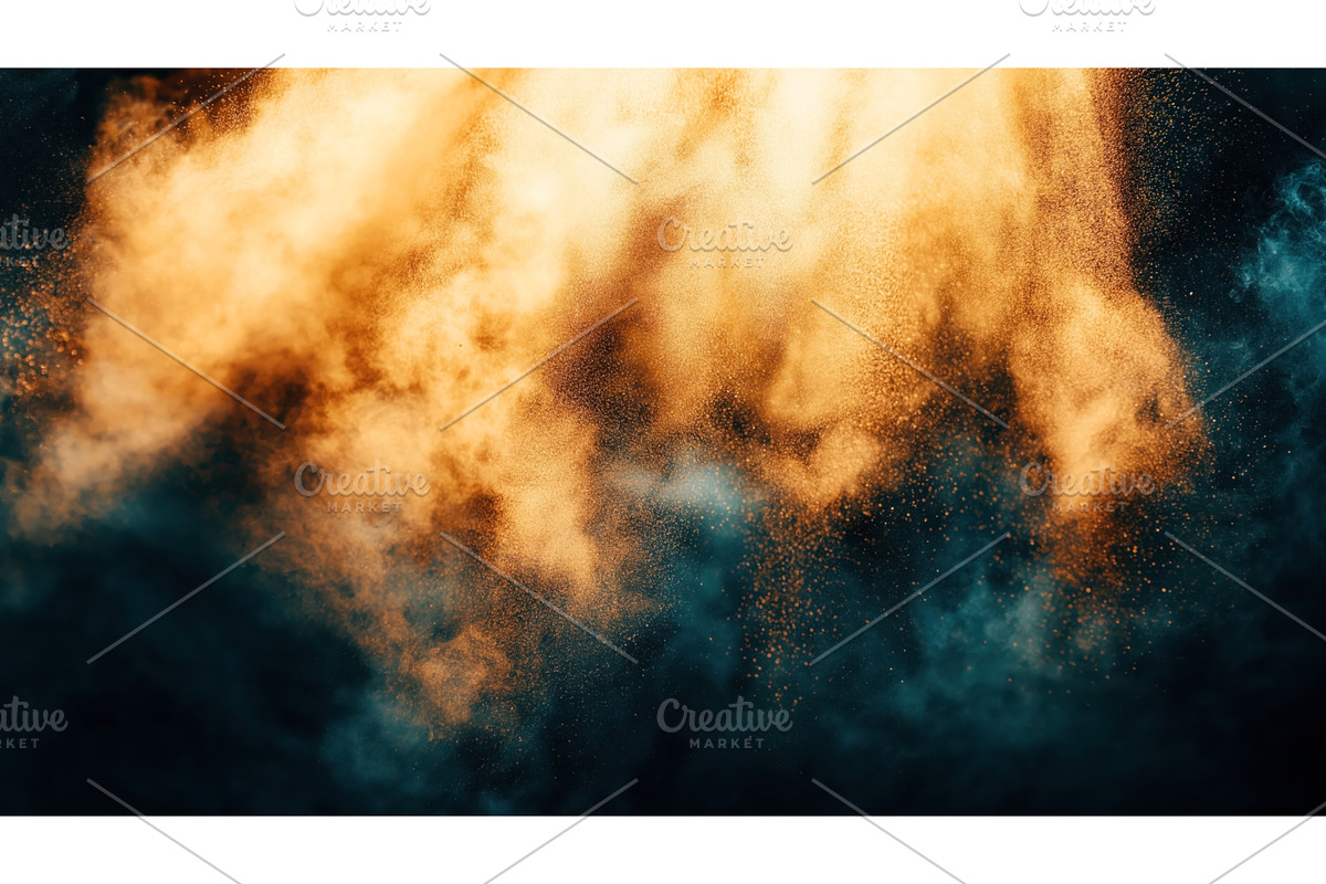 Abstract image of a vibrant, an Illustration by Sergey Kotenev