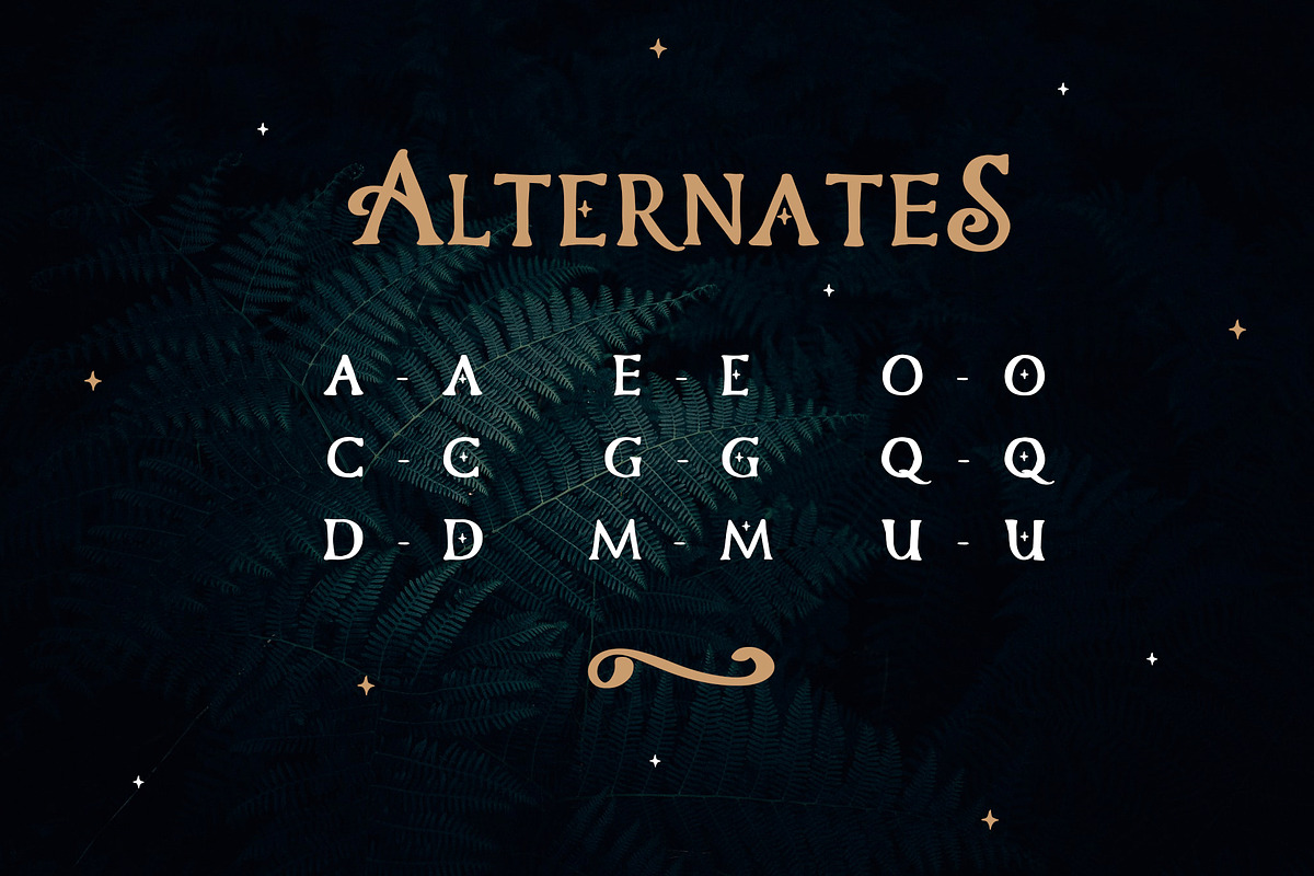 Hand-Drawn Serif Font Family preview 6