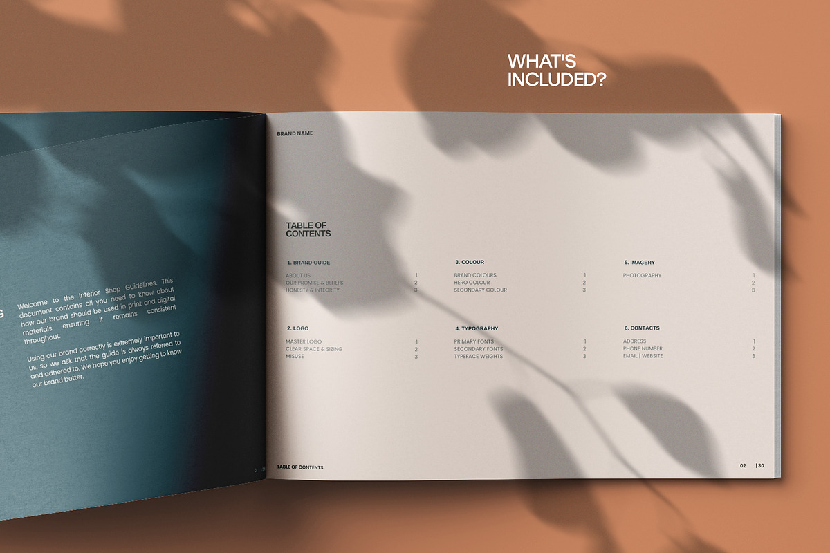 Brand Guidelines Canva Template, a Branding & Logo Template by Prapti Design (Photo 2 of 9)