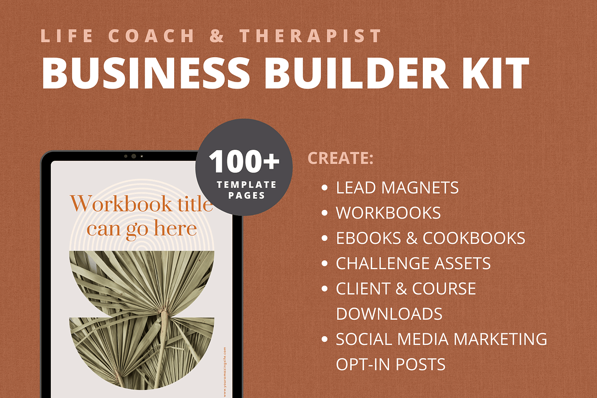 Life Coach & Therapist Templates, an Email Template by Brand Spanking You (Photo 1 of 24)