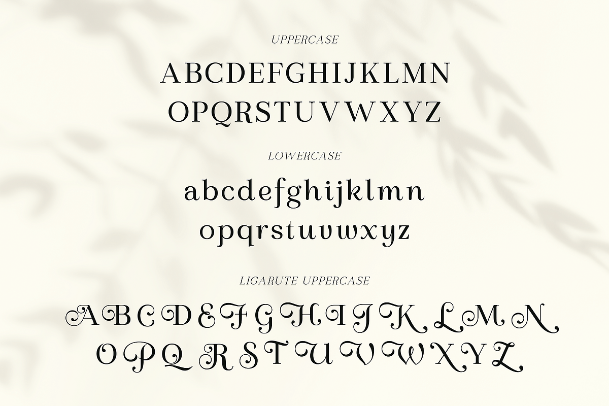 Regal Legacy - Elegant Typeface, a Serif Font by HipFonts