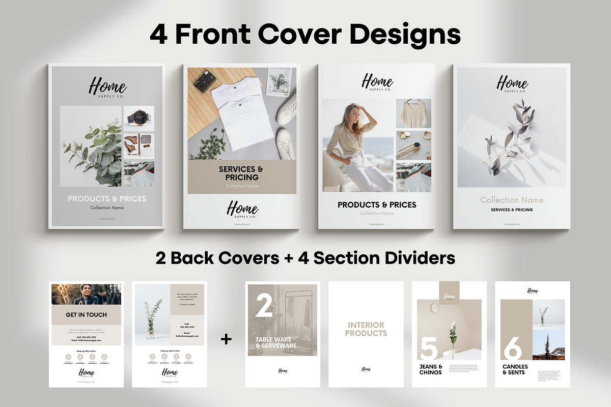 Line Sheet & Wholesale Catalog Canva, a Brochure Template by Type Here Studio (Photo 8 of 8)