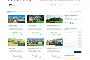 Real Estate Responsive Template, a Bootstrap Template by auroraruggieri (Thumbnail 4 of 12)