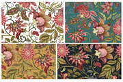 Bramble Jacobean Floral Pattern, a Pattern Graphic by Sonulkaster (Thumbnail 5 of 13)