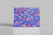 Pink Watercolor Flowers, a Pattern Graphic by MalyskaStudio (Thumbnail 3 of 13)