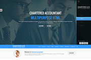 Chartered A/C Multipurpose HTML, a Websites & App Template by hsoft (Thumbnail 3 of 3)