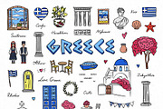 Greek Hand Drawn Illustration Pack, an Object Illustration by Redchocolate (Thumbnail 3 of 8)