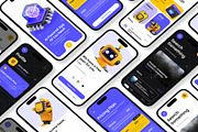 AI KOO AI Generator Mobile App UI UX, an UI Kit Template by Lumina_ui_ux202 (Thumbnail 2 of 7)