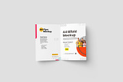 A5 Bifold Brochure Mockup, a Brochure Template by getproject (Thumbnail 3 of 5)