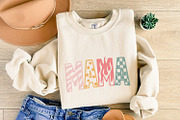 Mama PNG, Retro Patterned Printable, an Illustration by SharpMarketplace (Thumbnail 8 of 9)