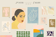 Modern Wall Art Posters Bundle, a Graphic by Ayya Studio (Thumbnail 6 of 94)