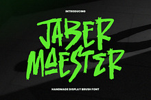 Jaber Maester Handmade Display Brush