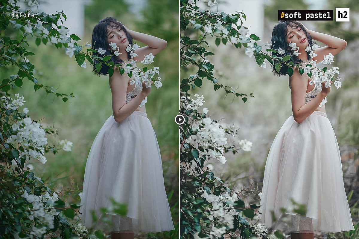 Soft Pastels - Actions and Presets, a Preset Add-On by Hydrozi Presets (Photo 8 of 8)