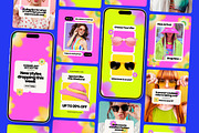 Summer Fashion Instagram Templates, a Social Media Template by Supanium Studio (Thumbnail 5 of 5)