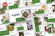 Vageto - Organic Food Powerpoint, a Presentation Template by Fit-tee (Thumbnail 1 of 6)
