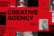 Creative Agency Google Slides, a Presentation Template by adoestudio (Thumbnail 1 of 9)