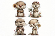 Whimsical summer seal Clipart, an Illustration by Designworld (Thumbnail 4 of 7)