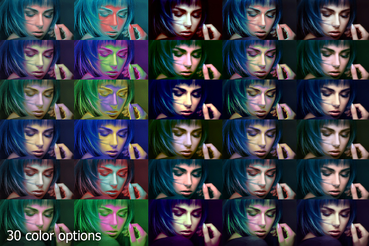 Multicolor Photoshop Action, an Action Add-On by ArtPlanet (Photo 2 of 7)