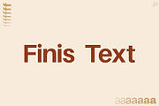 Finis Text [80% OFF], a Sans Serif Font by Alvotype (Thumbnail 1 of 5)