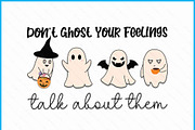 Don't Ghost Your Feelings SVG, an Object Graphic by Creativeusart (Thumbnail 2 of 4)
