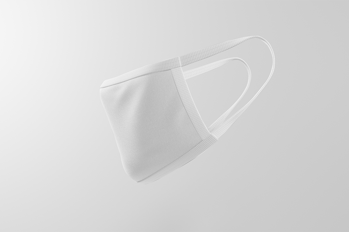 Face Mask Mockup, a Mask Mockup by AnagramDesign (Photo 4 of 10)