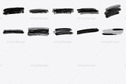 30 Chalky Stroke Photoshop Brushes, a Brush Add-On by SimplDesign (Thumbnail 3 of 3)