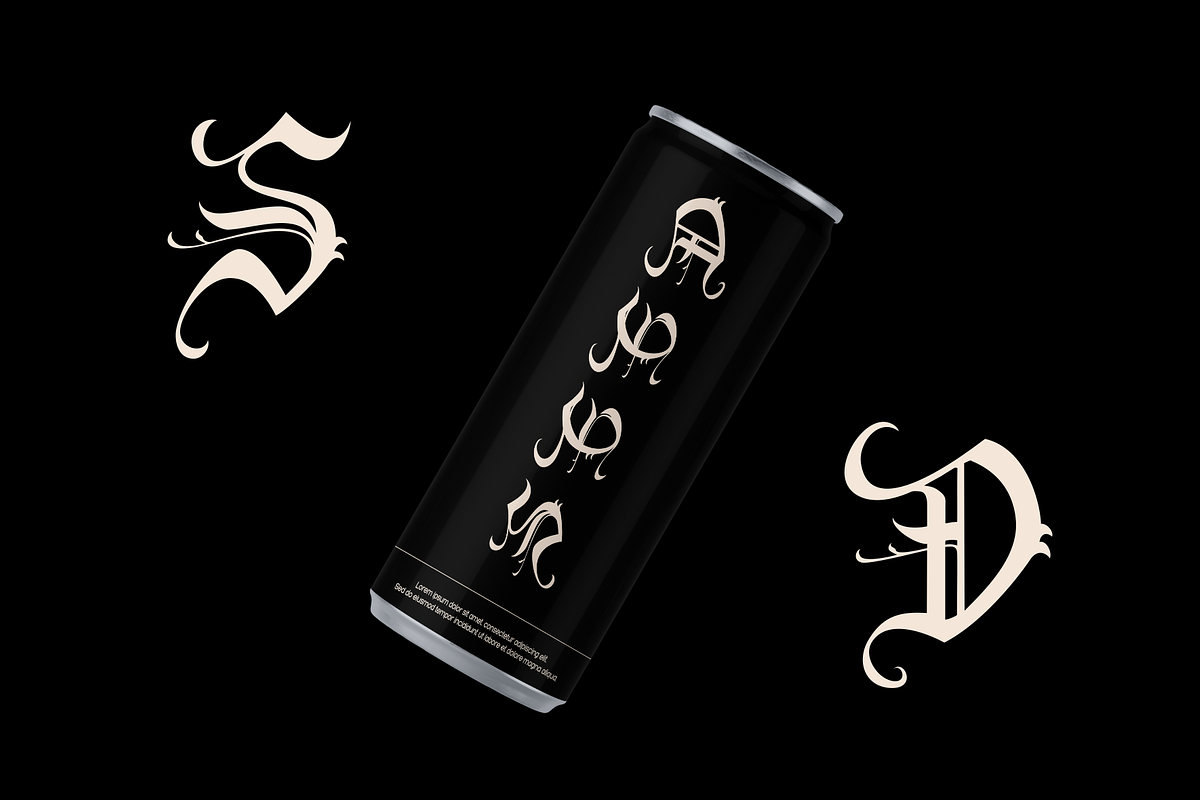 Bersavet, a Blackletter Font by Marvadesign (Photo 5 of 8)