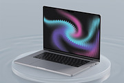Dark Spectrum Glass Waves Background, a Background Graphic by Eltypesstudio (Thumbnail 9 of 11)