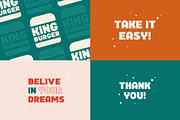 DISPLAY FONT BUNDLE, a Sans Serif Font by Andika Fez (Thumbnail 15 of 16)