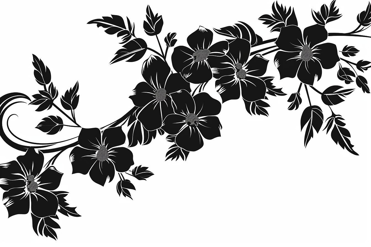 Floral Border & Frame Laser Cut Bund, an Object Graphic by hafijul (Photo 8 of 11)